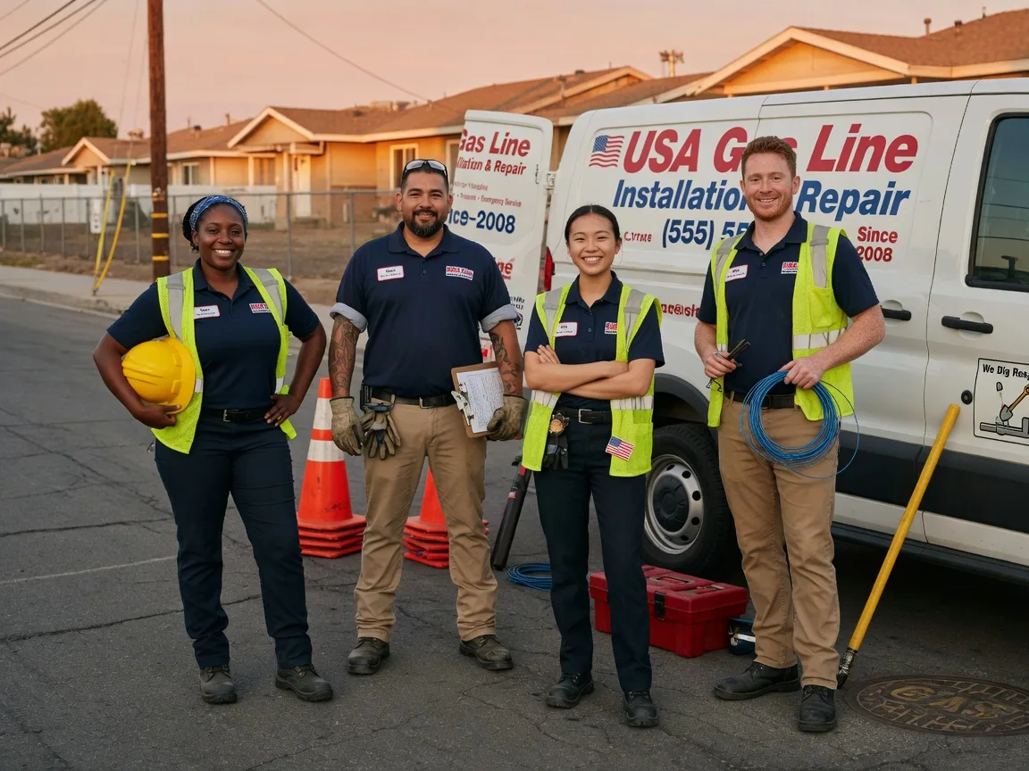 Gas Line Installation company in Rockham, SD